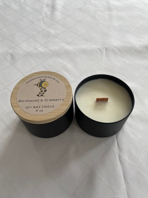 Birchwood Cran Soy Wax Candle