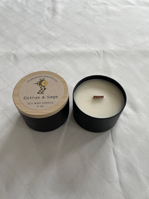 Citrus & Sage Soy Wax Candle