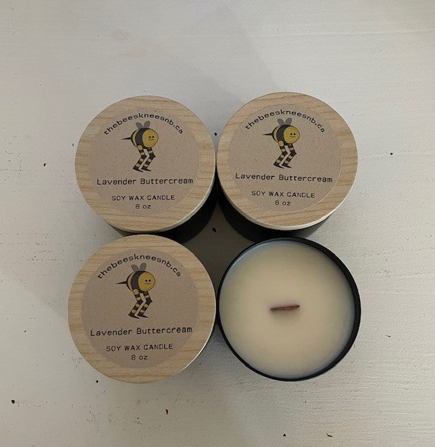 Lavender Buttercream Soy Wax Candle