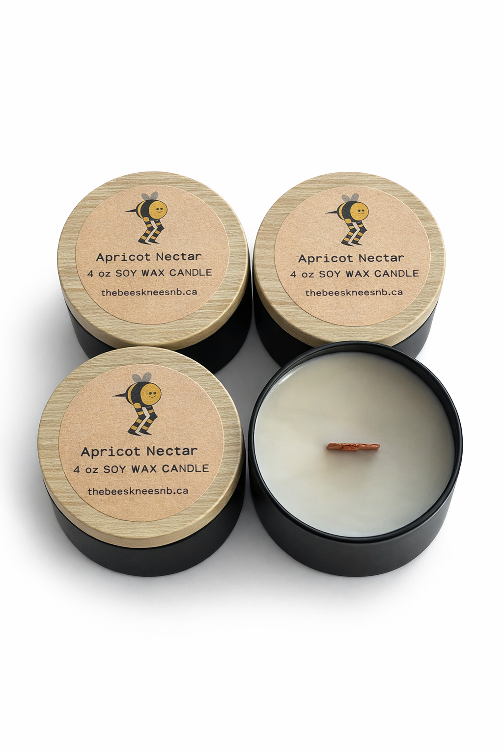 Apricot Nectar Soy Wax Candle