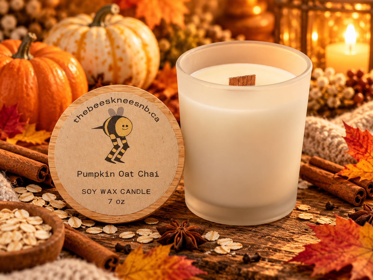 Pumpkin Oatmeal Chai Soy Wax Candle