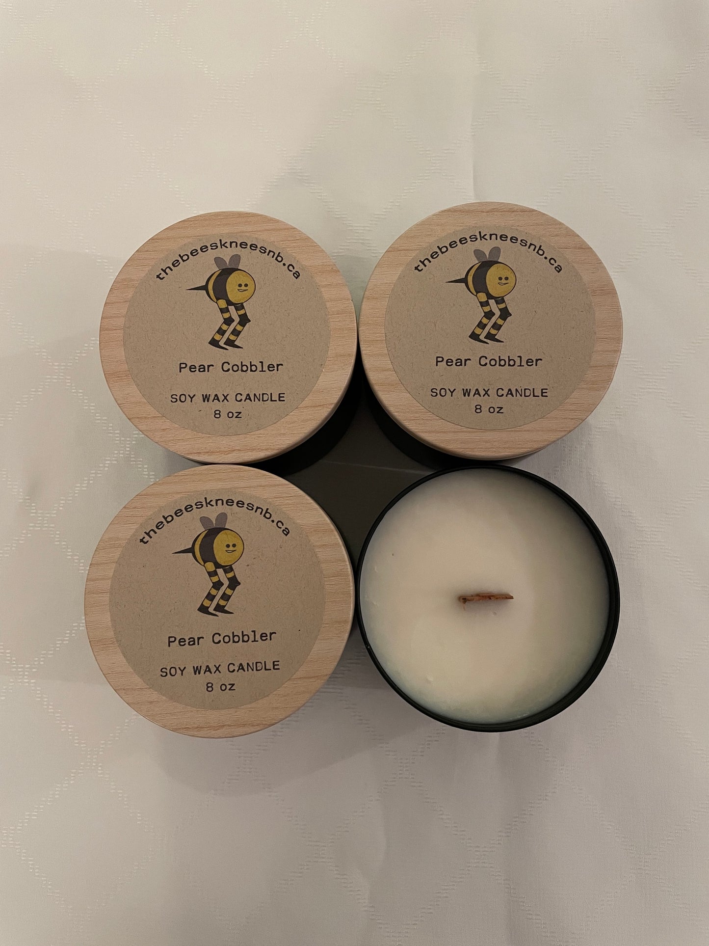 Pear Cobbler Soy Wax Candle