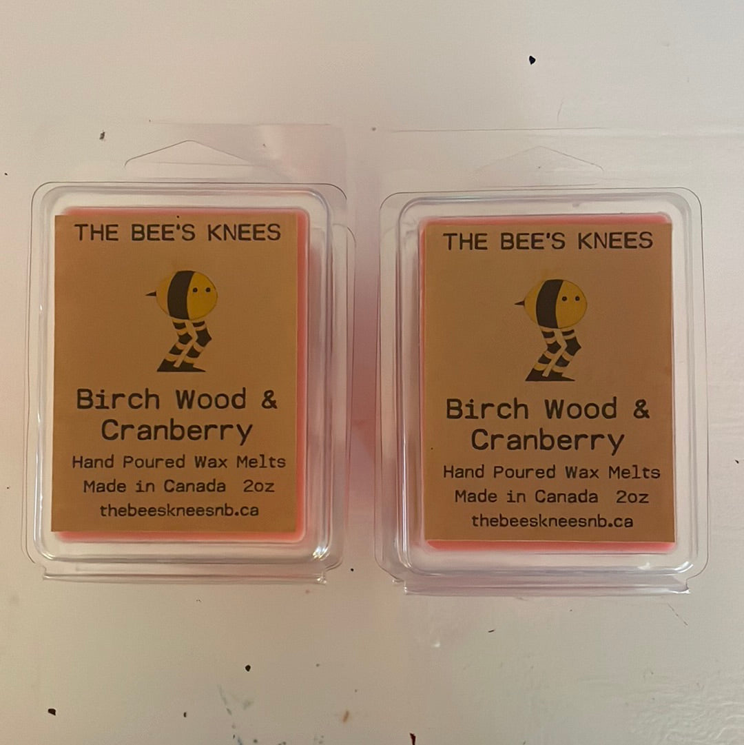 Birch Wood & Cranberry Wax Melts