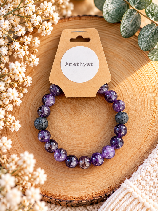 Amethyst Stone Bracelet