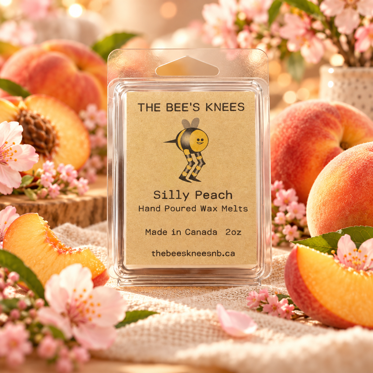 Silly Peach Wax Melts