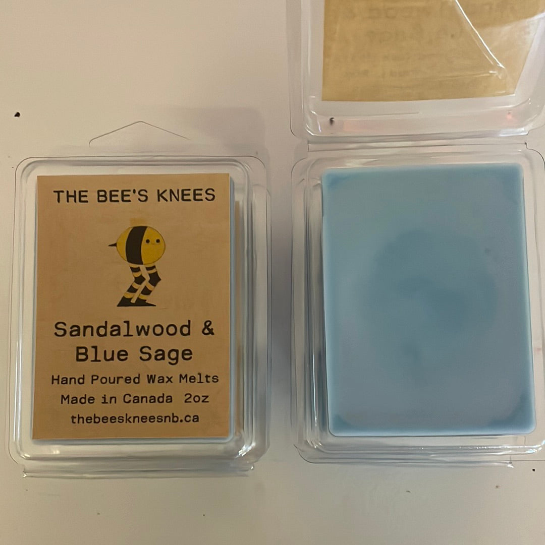 Sandalwood & Blue Sage Wax Melts