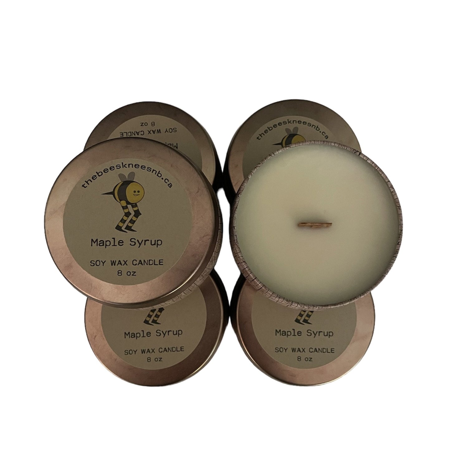 Maple Syrup Soy Wax Candle