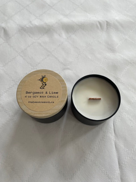 Bergamot & Lime Soy Wax Candle