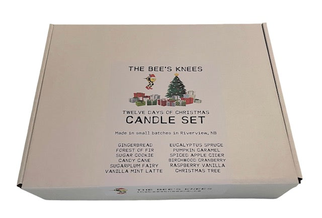 12 Days Of Christmas Candle Gift Set