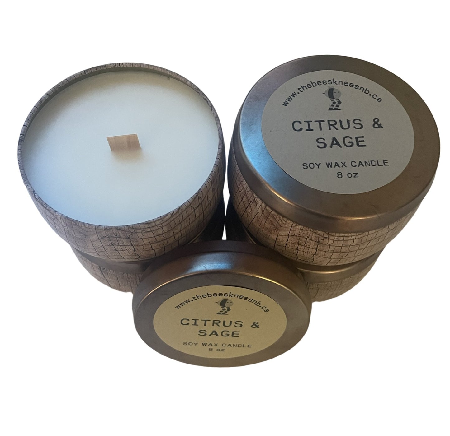 Citrus Sage Soy Wax Candle