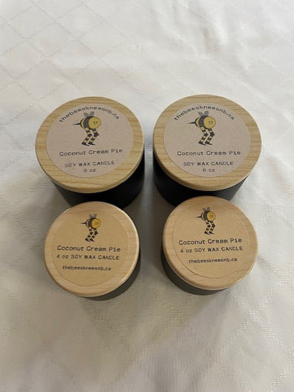 Coconut Cream Pie Soy Wax Candle