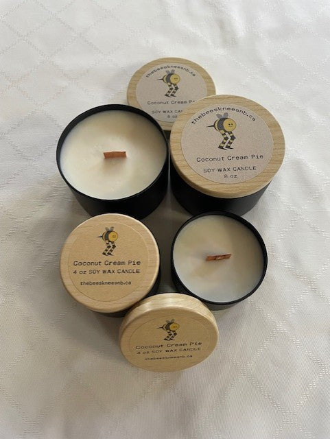 Coconut Cream Pie Soy Wax Candle