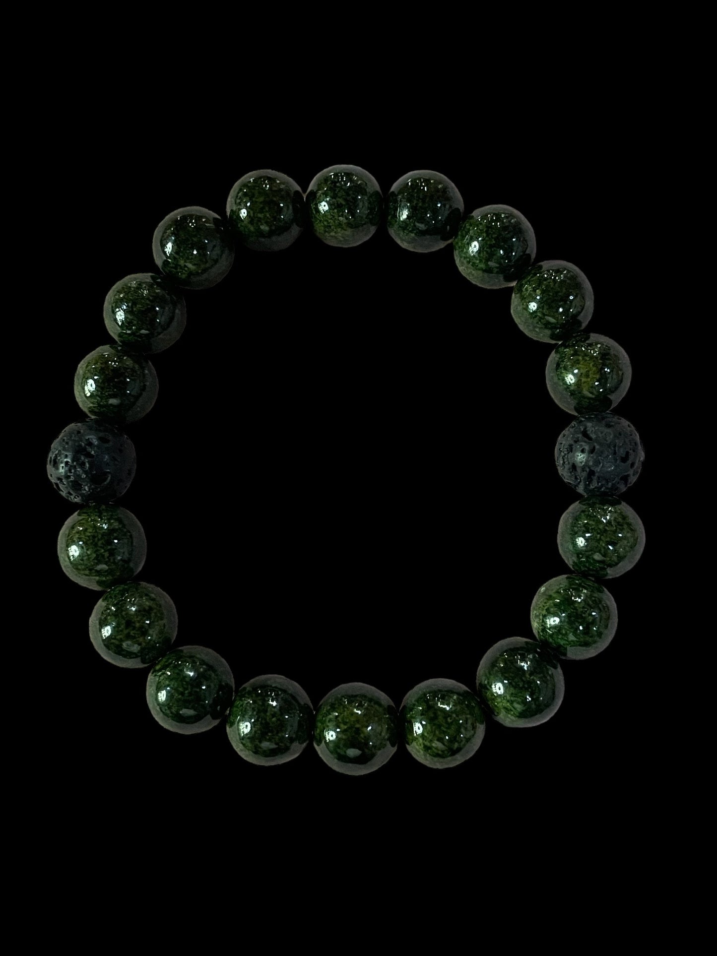 Dyed Green Quartz Stone Bracelet