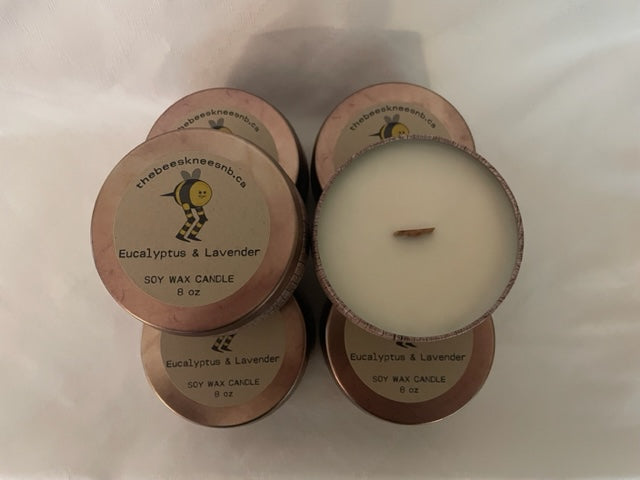 Eucalyptus & Lavender Soy Wax Candle