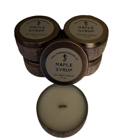 Maple Syrup Soy Wax Candle