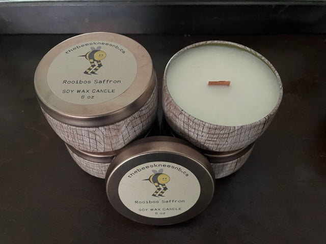 Rooibos Saffron Soy Wax Candle