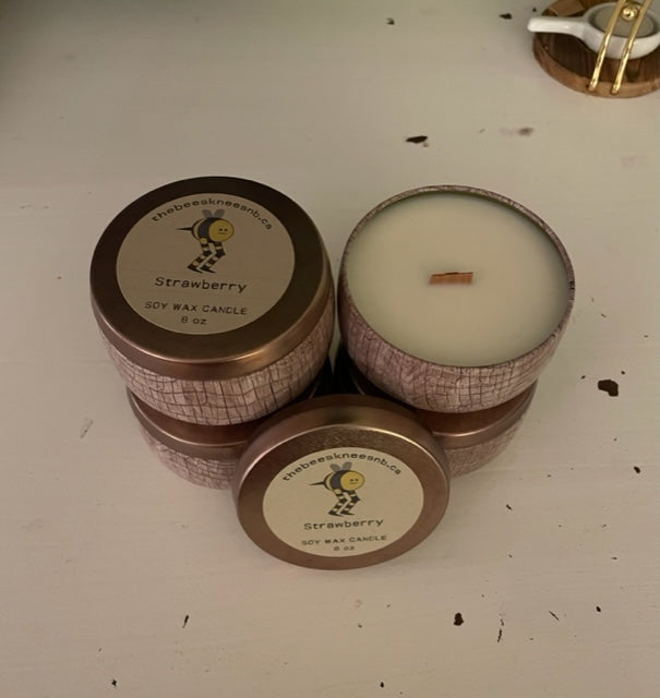 Strawberry Soy Wax Candle