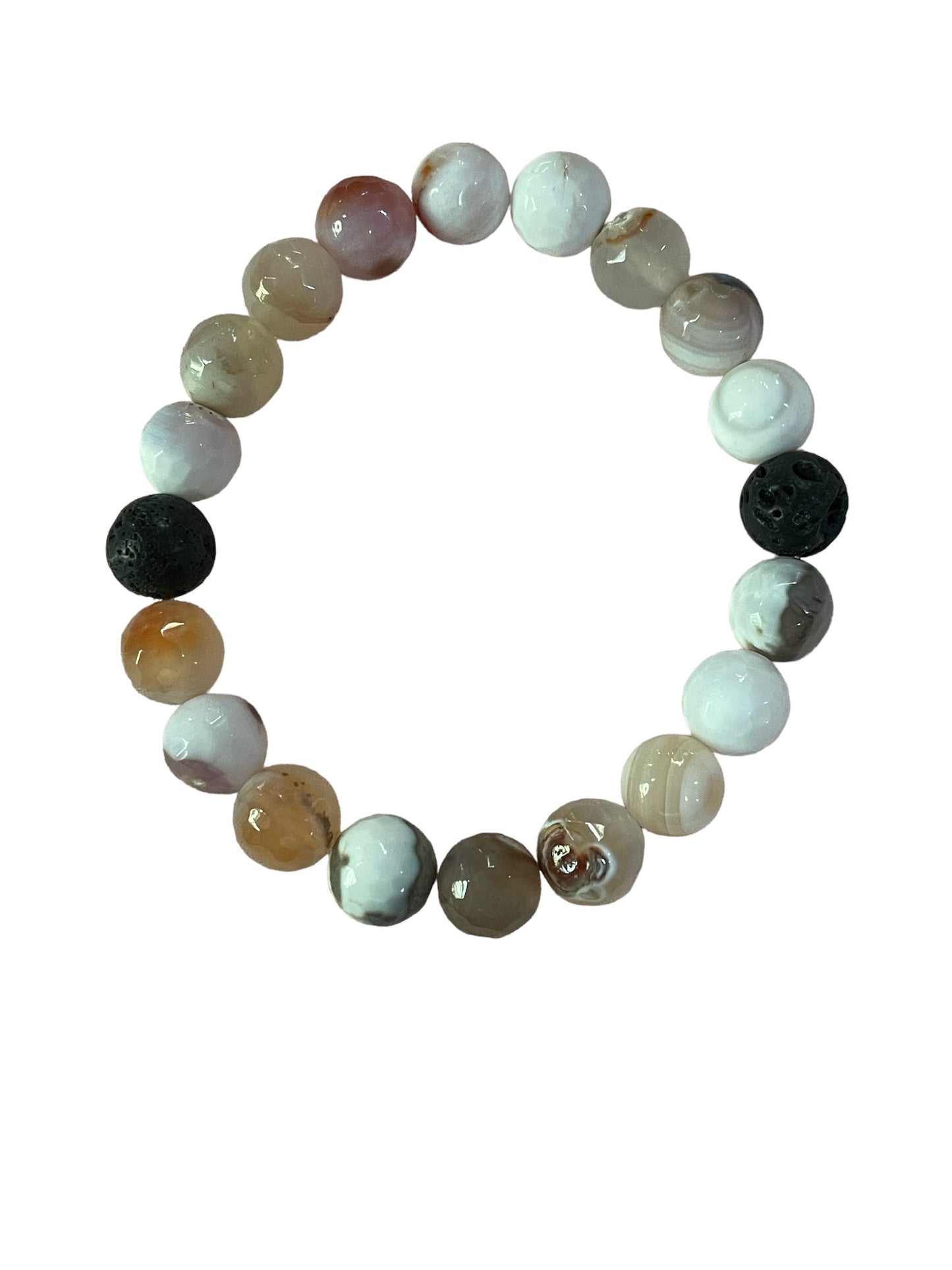 White Agate Bracelet