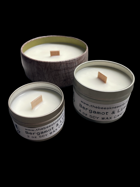 Bergamot & Lime Soy Wax Candle